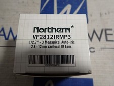 New Surplus Northern Lens VF2812IRMP3 1/2.7" 3 Megapixel Auto Iris