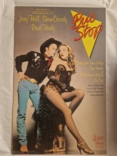 Bus stop board poster - stop", lyric