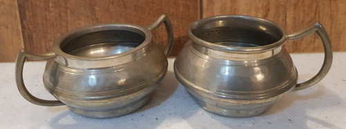 Vintage art deco - deco, pewter