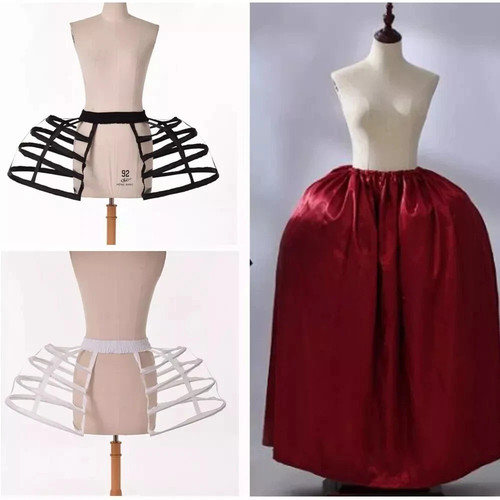Victorian hoop skirt pannier - victorian,