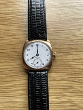 Zenith Solid Gold Watch Rare