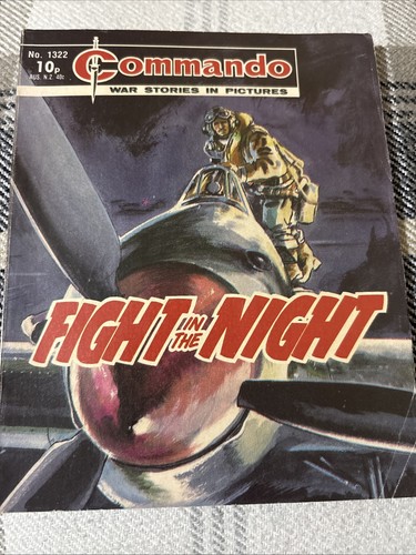 Vintage comic commando - “commando, war