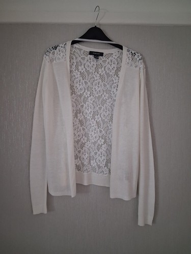 Ladies white lace - ladies, back