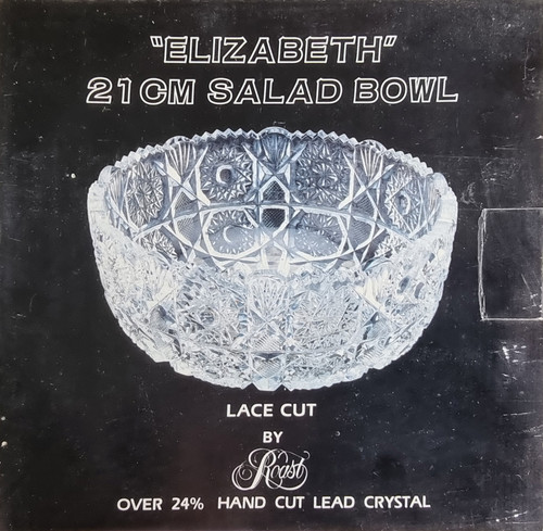Elizabeth crystal 21cm lace - elizabeth,