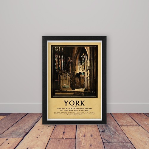 Framed vintage york - framed,