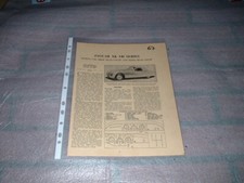 KAGUAR XK140 MOTOR TRADER SERVICE INFORMATION SHEETS. FREE U.K. POST