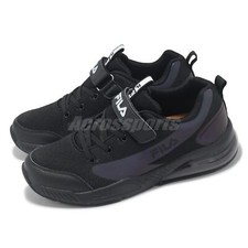 Fila J402Z Black Purple Kids Youth Running Jogging Lighting Strap Shoes Sneakers