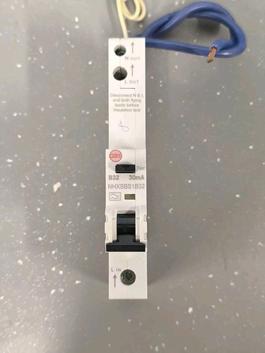 Wylex 32a rcbo - 32a, type