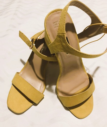 Bnwt yellow faux suede - bnwt,