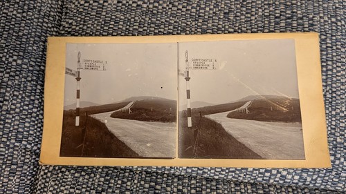 Stereoview vintage corfe - stereoview,
