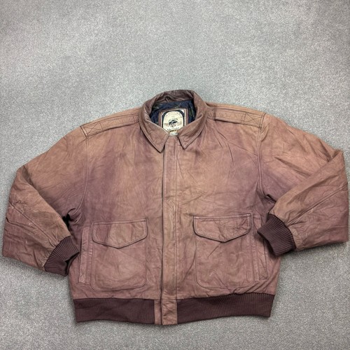 Leather flying jacket - flying, adult