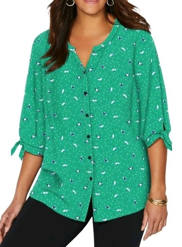 Catherines georgette button - georgette, up