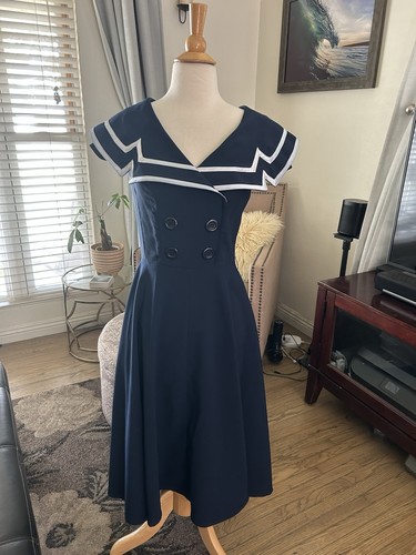 Bettie page navy - bettie, blue