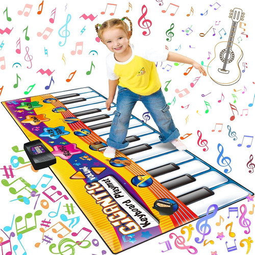 Musical keyboard floor - keyboard,