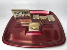 Vtg Shell Gas Station Art Deco