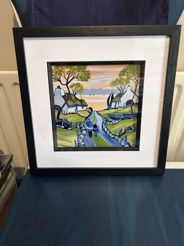 Rooney print in mounted - j,