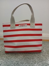 BNWOT Cath Kidston Small Tote Bag Grab Stripe Cross Body Handbag **VERY CUTE!**