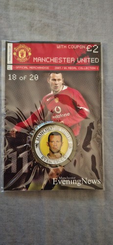Ryan giggs man utd medal - giggs,