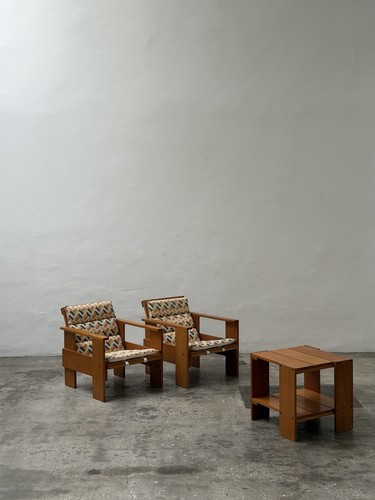 Gerrit rietveld crate chairs - gerrit,