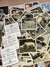341  -VINTAGE CIGARETTE CARDS . MIX MAKERS.ALL VERY GOOD CONDITION-NO HINTS