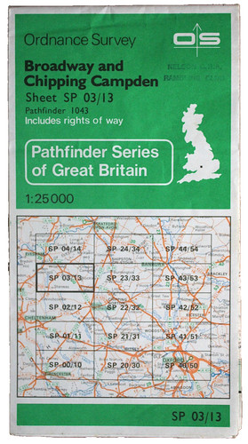 Ordnance survey pathfinder - ordnance,