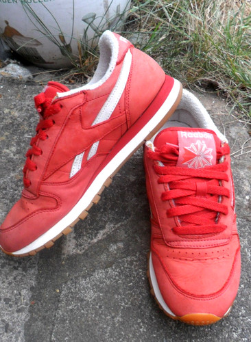 Classic reebok red leather - reebok,