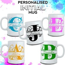 Personalised Initial Name Mug