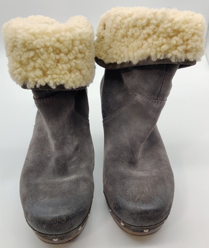 Ugg womens lynnea gray suede - womens,