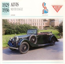 Alvis Silver Eagle, 1929-1936