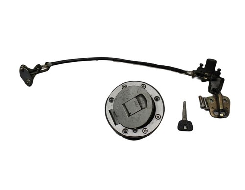 Fuel cap key helmet lock - helmet, +