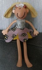 Bang On The Door Groovy Chick Small Plastic Posable Doll Vintage