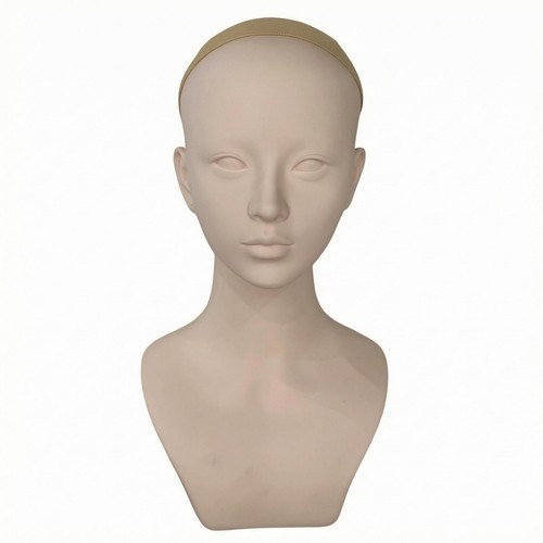 Mannequin head bust - mannequin, smooth