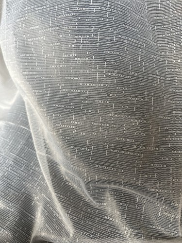 Plain dash voile - plain, lead