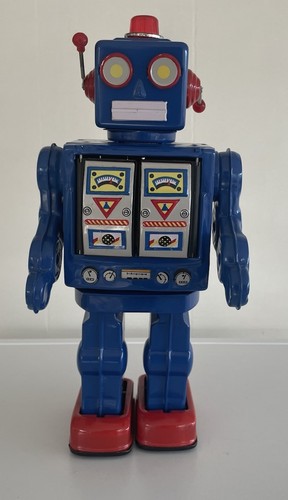 Vintage retro tin - retro, robot