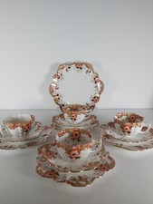 Antique paragon floral tea set - antique,