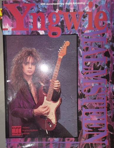 Yngwie malmsteen book and cd - yngwie,