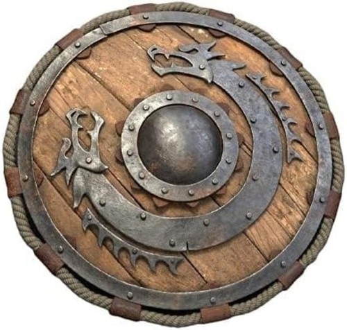 Viking wooden shield - 26",