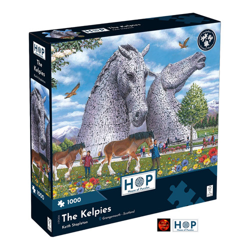 The kelpies 1000 piece - the, horse