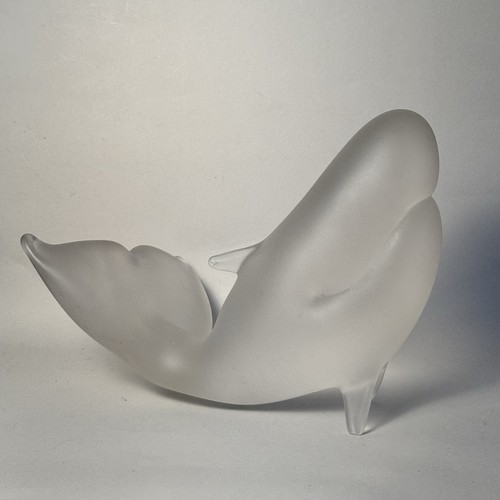 Heavy frosted dartington glass - heavy,