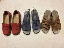 3 Pairs of Hotter summer shoes