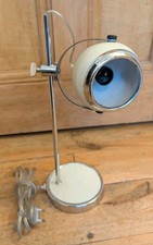 Eyeball Desk Lamp - White Sputnik Light - Lighting Retro Eye Ball Cool Space Age