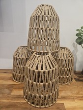 4 x Macrame Rope String Lamp