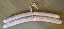 2 Satin Padded Coat Hangers