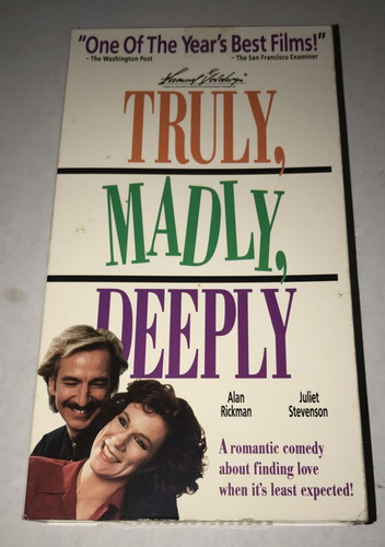 Truly madly deeply vhs 1992 - madly,
