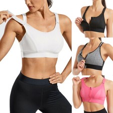 Women Zip Front Closure Sports