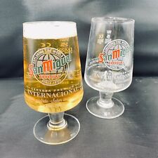 SAN MIGUEL Half Pint Glasses x 2 Official Bar Issue 275ml Multi Buy Available
