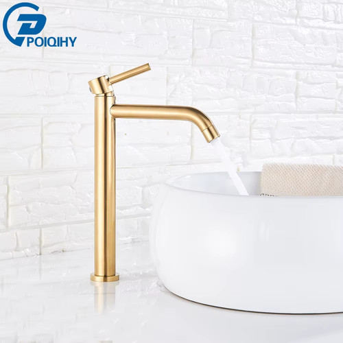 Black basin faucet - faucet, bathroom