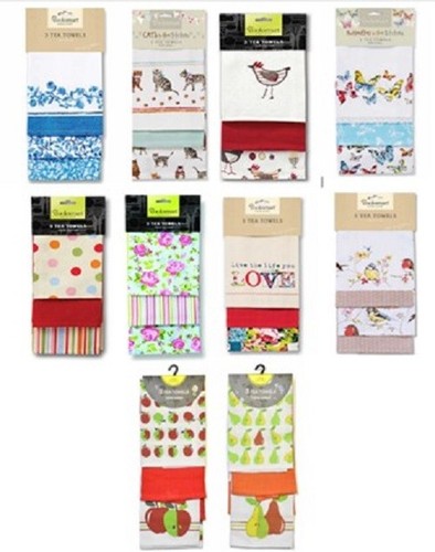 Cooksmart 100 cotton tea - cotton,