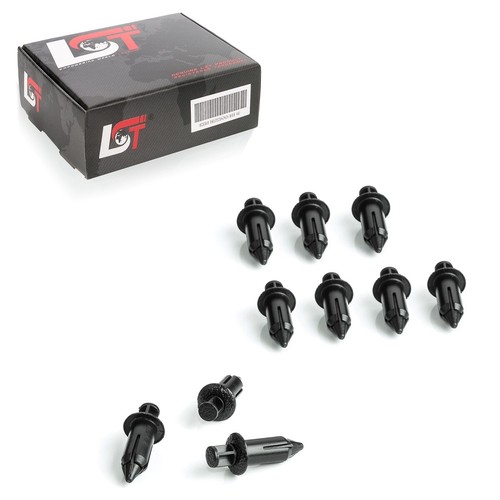 10x mounting clips - trunk, trim