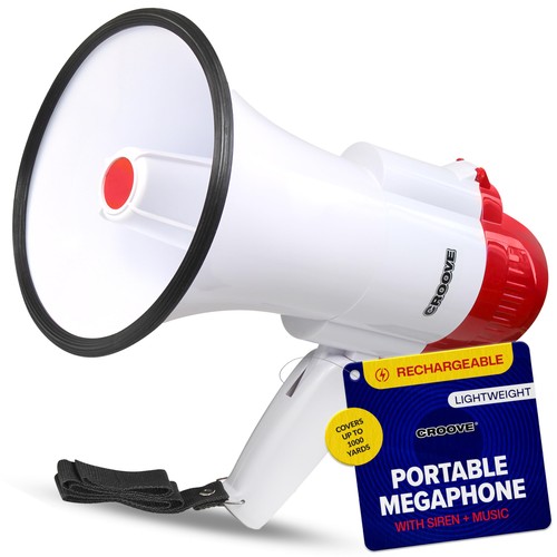 Rechargeable megaphone - rechargeable,